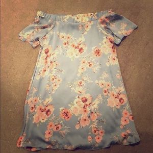 Off the shoulder dress